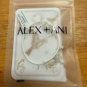 Alex and Ani Silver Turtle Doves Bracelet